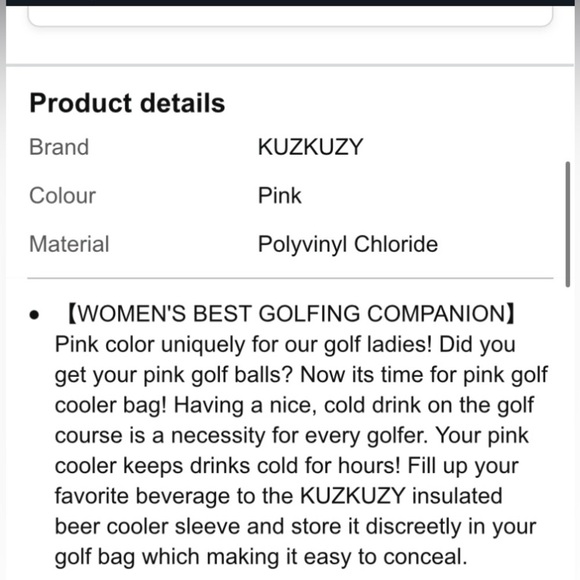 KUZKUZY GOLF BEER SLEEVE FOR CANS😍 - Picture 7 of 11